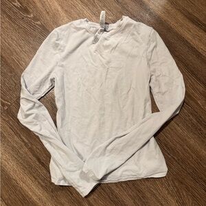 Light blue skims cotton long sleeve